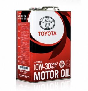 روغن موتور تویوتا10w-30 API SN CF GF-5اصلی حجم 4 لیتر