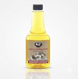 مکمل روغن ضد دود موتور K2 حجم 355 میل اصلی هلند