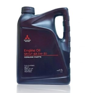 روغن موتور میتسوبیشی اصلی 5w30 API SP/GF-6A چهار لیتر