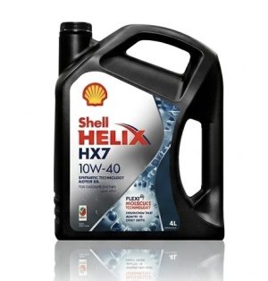روغن موتور شل هلیکس 10w-40 HX7 حجم چهار لیتر