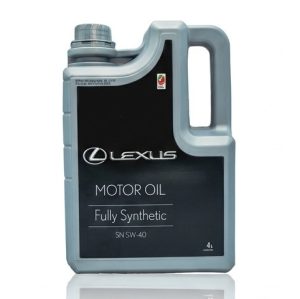 روغن موتور لکسوس 5w-40SNحجم 4 لیتر