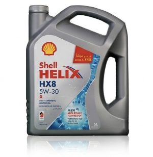 روغن موتور شل هلیکس 5w-30 HX8 حجم پنج لیتر