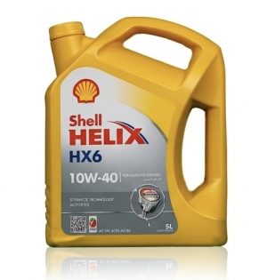 روغن موتور شل هیلکس 10W-40 حجم 5 لیتر