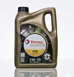 روغن موتور توتال 5w-30 حجم چهار لیتر