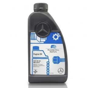 روغن موتور بنز 5w-40 حجم 1 لیتر طرح جدید
