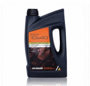 روغن موتور زنوم 10W-40 SEMIX حجم چهار لیتر